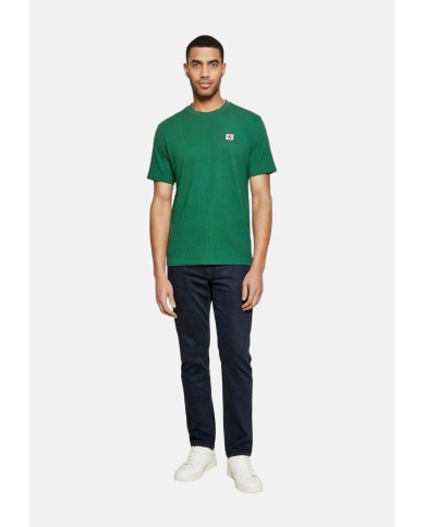 Calvin Klein Camiseta SS Wafle Badge Crew