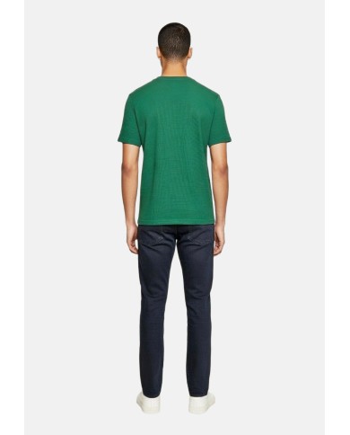 Calvin Klein Camiseta SS Wafle Badge Crew