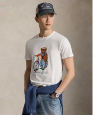 Ralph Lauren Camiseta Polo Bear de corte entallado personalizada