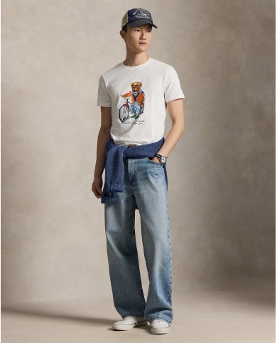 Ralph Lauren Camiseta Polo Bear de corte entallado personalizada