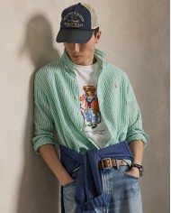 Ralph Lauren Camiseta Polo Bear de corte entallado personalizada