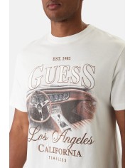 Guess Camiseta SS CN Satin Patch Tee