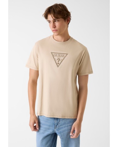Guess Camiseta SS CN Terry Logo Tee