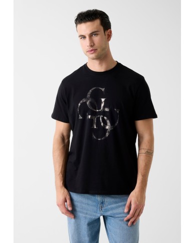 Guess Camiseta SS BSC Shimmer Quattro G Tee