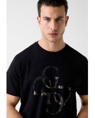 Guess Camiseta SS BSC Shimmer Quattro G Tee