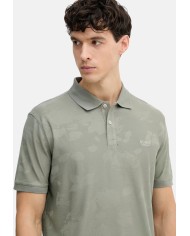 Guess Polo SS All Over Jacquard Modal
