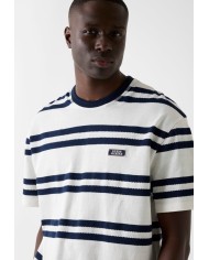 Guess Camiseta SS Vintage Stripes Knit Top