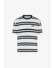 Guess Camiseta SS Vintage Stripes Knit Top