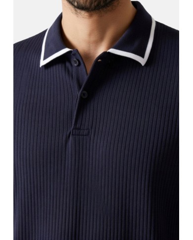 Guess Polo SS Bayside Cttn Rib