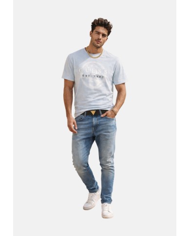 Guess Camiseta CN SS Patch Logo 4G