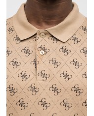 Guess Polo SS All Over 4G Jacquard