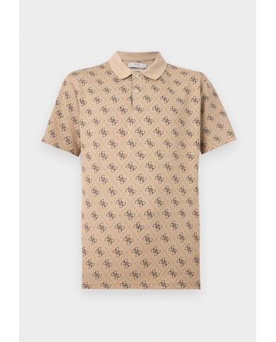 Guess Polo SS All Over 4G Jacquard