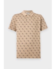 Guess Polo SS All Over 4G Jacquard