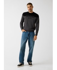 Guess Jersey Kantu CN Locking Logo Sweater