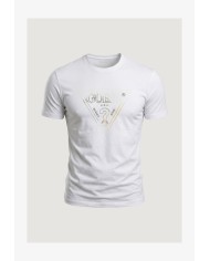 Guess Camiseta CN SS Triangle HD Multiculor Tee