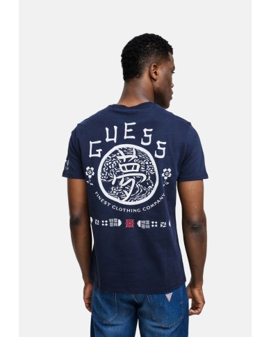 Guess Camiseta SS BSC Japanese Dream Tee