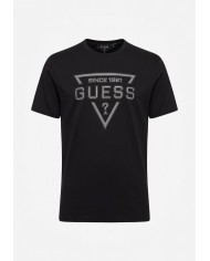 Guess Camiseta SS BSC Painted Triangle Tee