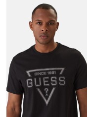 Guess Camiseta SS BSC Painted Triangle Tee