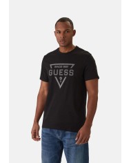 Guess Camiseta SS BSC Painted Triangle Tee
