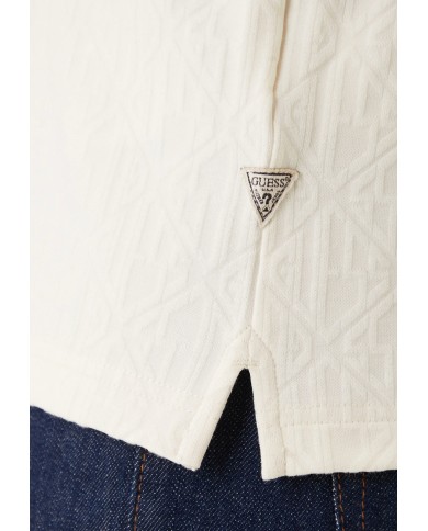 Guess Polo SS Jacquard Allover