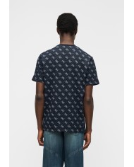 Guess Camiseta CN SS Jacquard 4G Knit Top