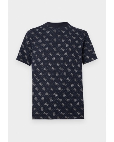 Guess Camiseta CN SS Jacquard 4G Knit Top