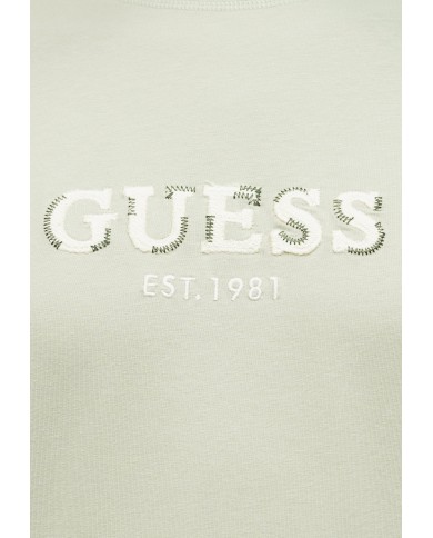 Guess Camiseta CN SS Guess Logo Contrast Stit