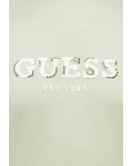 Guess Camiseta CN SS Guess Logo Contrast Stit