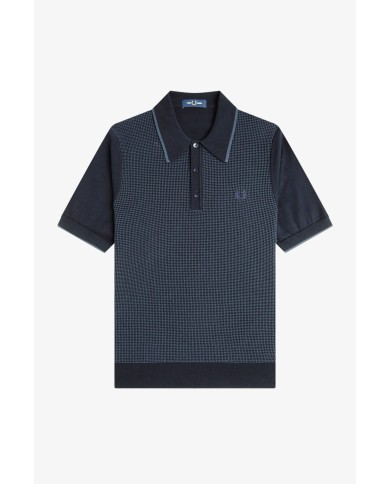 Fred Perry Polo Tonic Waffle Knitted Shirt