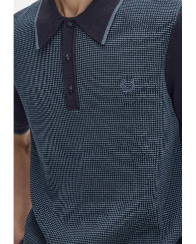 Fred Perry Polo Tonic Waffle Knitted Shirt
