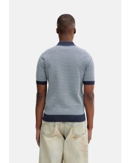 Fred Perry Polo Chequerdoard Knitted Shirt