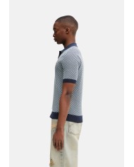 Fred Perry Polo Chequerdoard Knitted Shirt