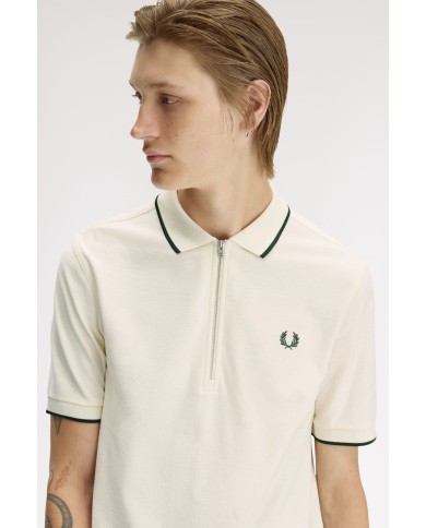 Fred Perry Polo Crepe Pique Polo Shirt