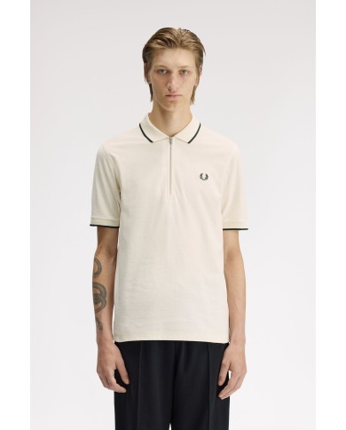 Fred Perry Polo Crepe Pique Polo Shirt