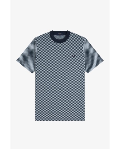 Fred Perry Camiseta Checkerboard T-Shirt