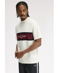 Fred Perry Camiseta Embroidered Panel T-Shirt
