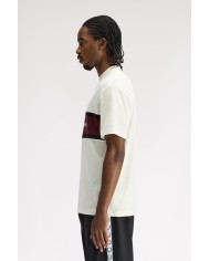 Fred Perry Camiseta Embroidered Panel T-Shirt