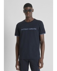 Antony Morato Camiseta Regular Fit de algodón con logotipo