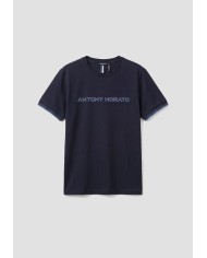 Antony Morato Camiseta Regular Fit de algodón con logotipo