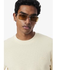 Lacoste Camiseta de algodón de encaje