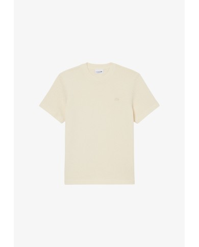 Lacoste Camiseta de algodón de encaje