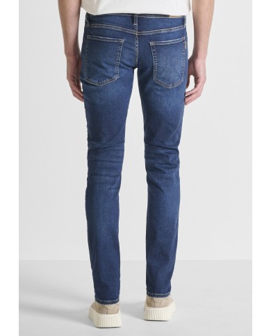 Antony Morato Pantalón Vaquero" OZZY" Tapered Fit Authentic Strecth Blue Denim