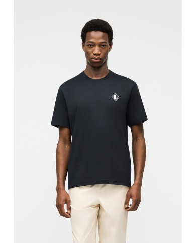 Lacoste Camiseta con insignia en contraste