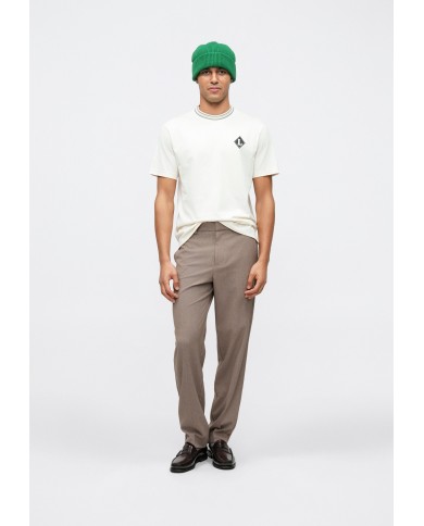 Lacoste Camiseta con insignia en contraste