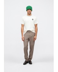 Lacoste Camiseta con insignia en contraste