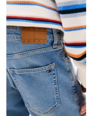 Tommy Jeans Bermuda Scanton Whiskered Slim Denim Shorts