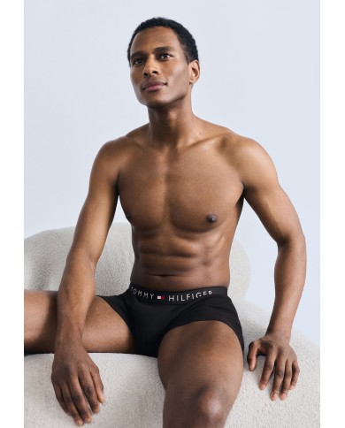Tommy Hilfiger Bóxer Pack de 3 TH Original Logo Ribbed Trunks