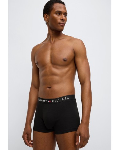 Tommy Hilfiger Bóxer Pack de 3 TH Original Logo Ribbed Trunks