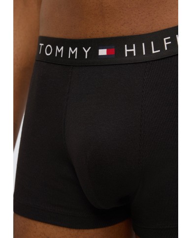 Tommy Hilfiger Bóxer Pack de 3 TH Original Logo Ribbed Trunks