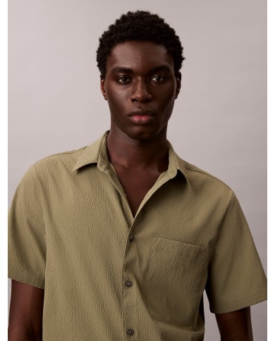 Calvin Klein Camisa de manga corta de sirsaca